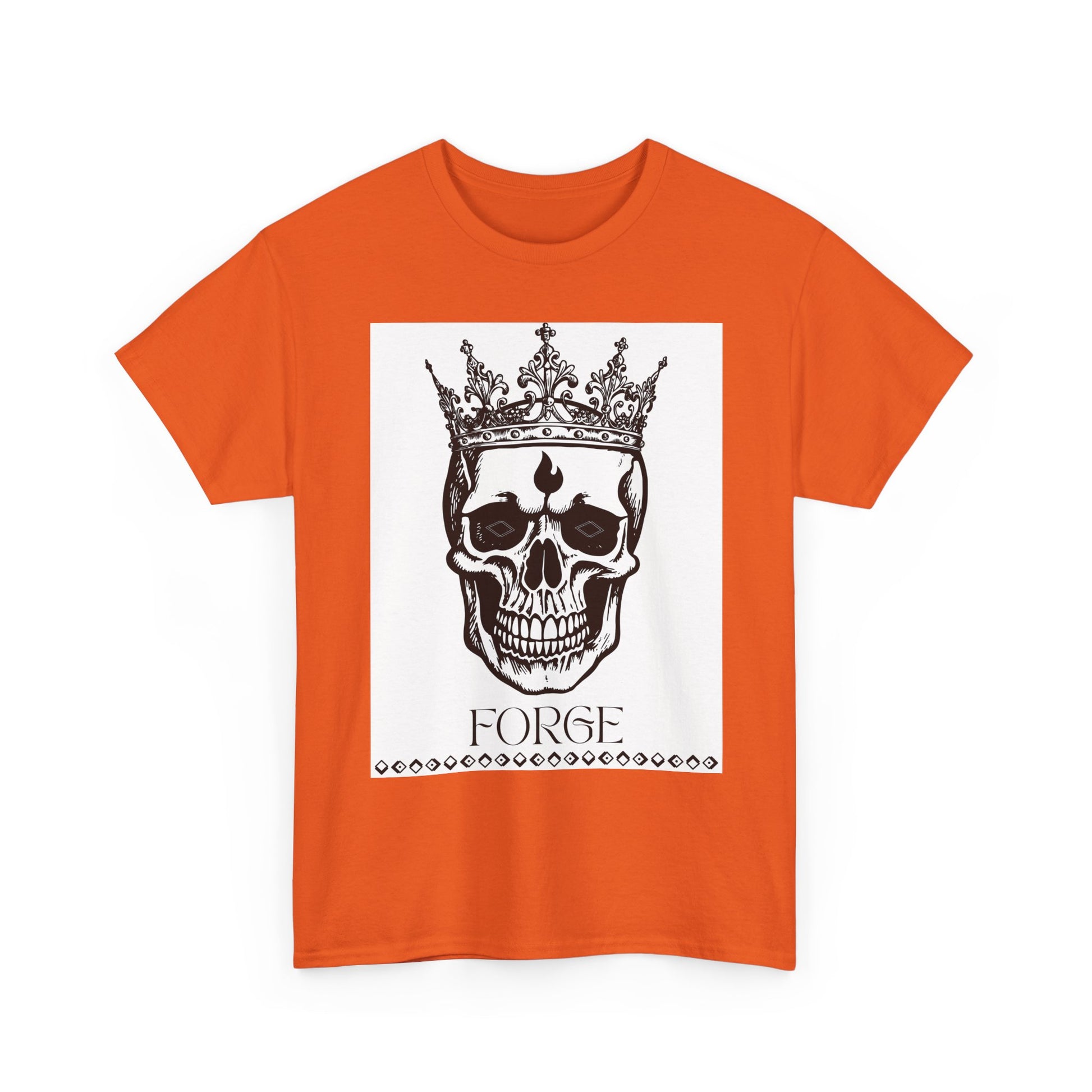 Skull "Forge" Cotton Tee Shirt