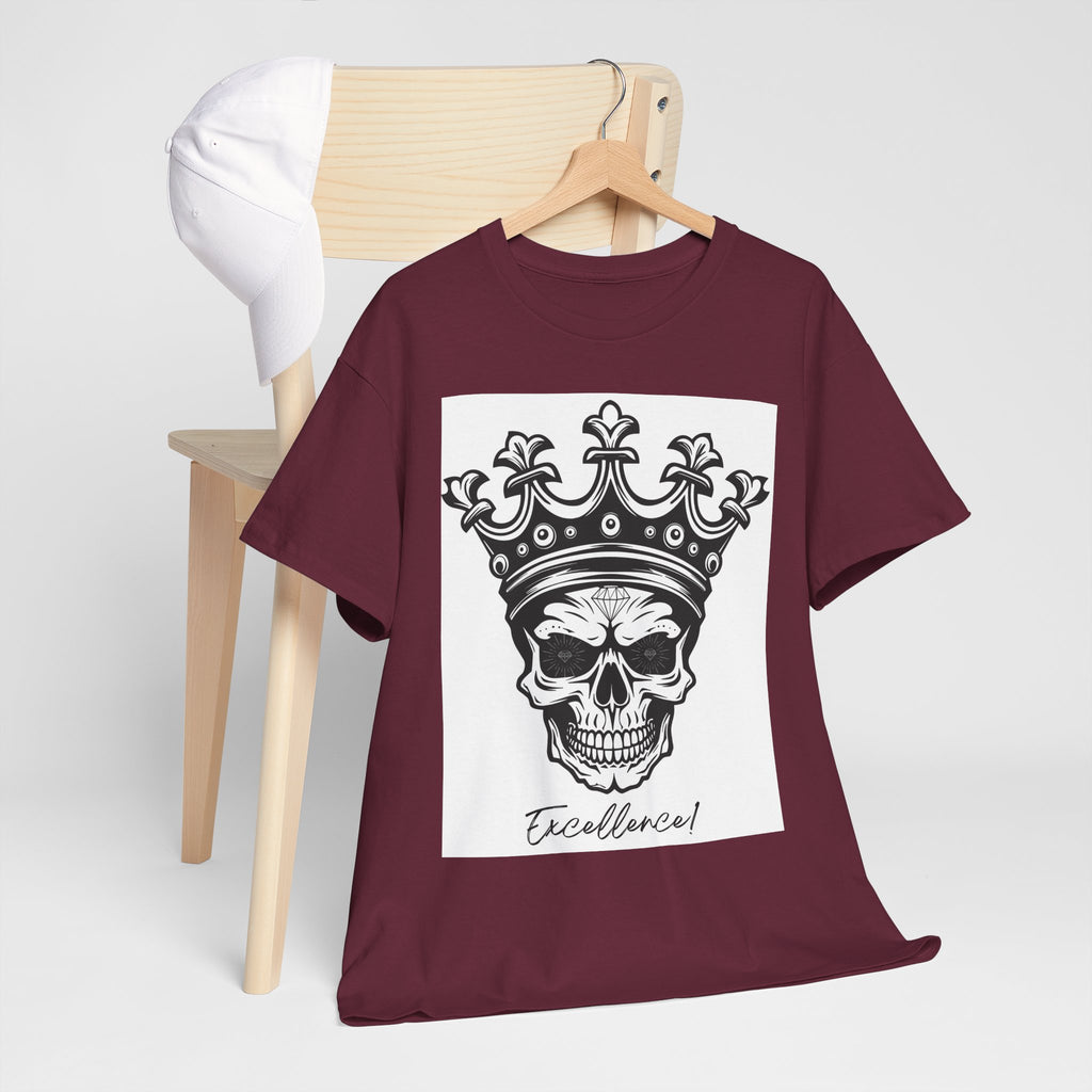 Skull Crown Excellence Cotton Tee Shirt