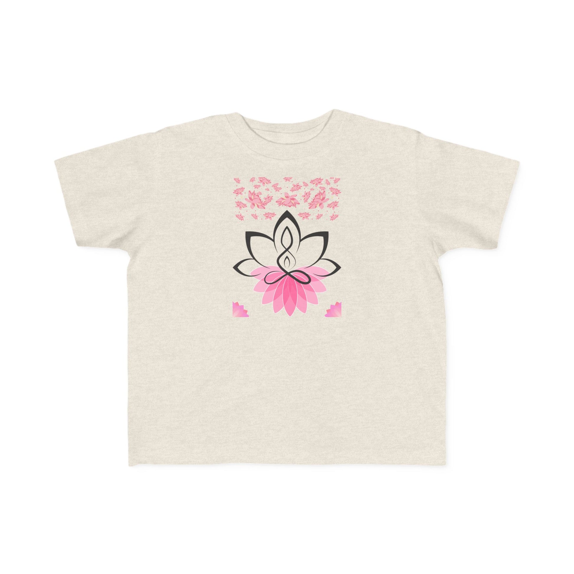 Toddler's Jersey Tee Shirt Lotus Yoga