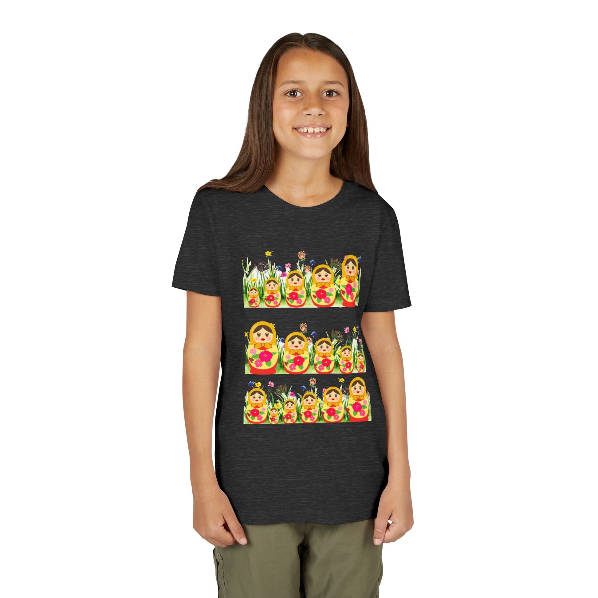 Youth Flower Patch Short Sleeve Shirt