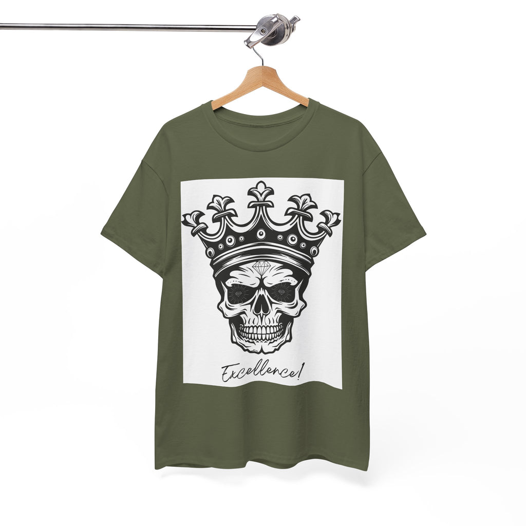 Skull Crown Excellence Cotton Tee Shirt