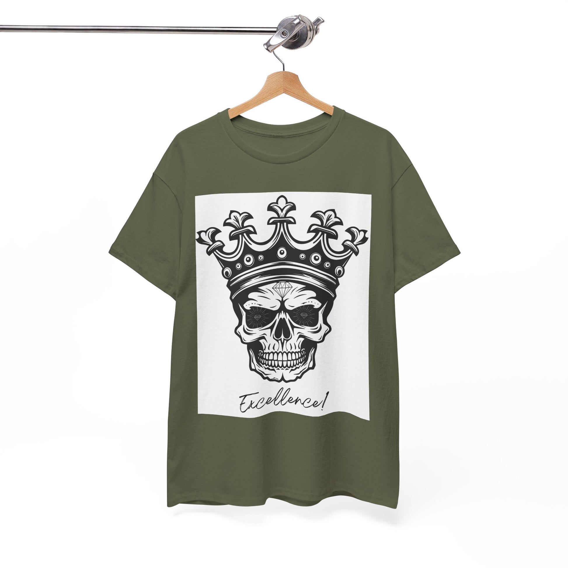 Skull Crown Excellence Cotton Tee Shirt