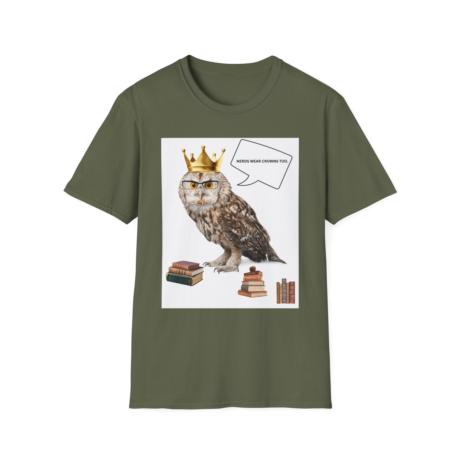Owl Nerd Soft T-Shirt