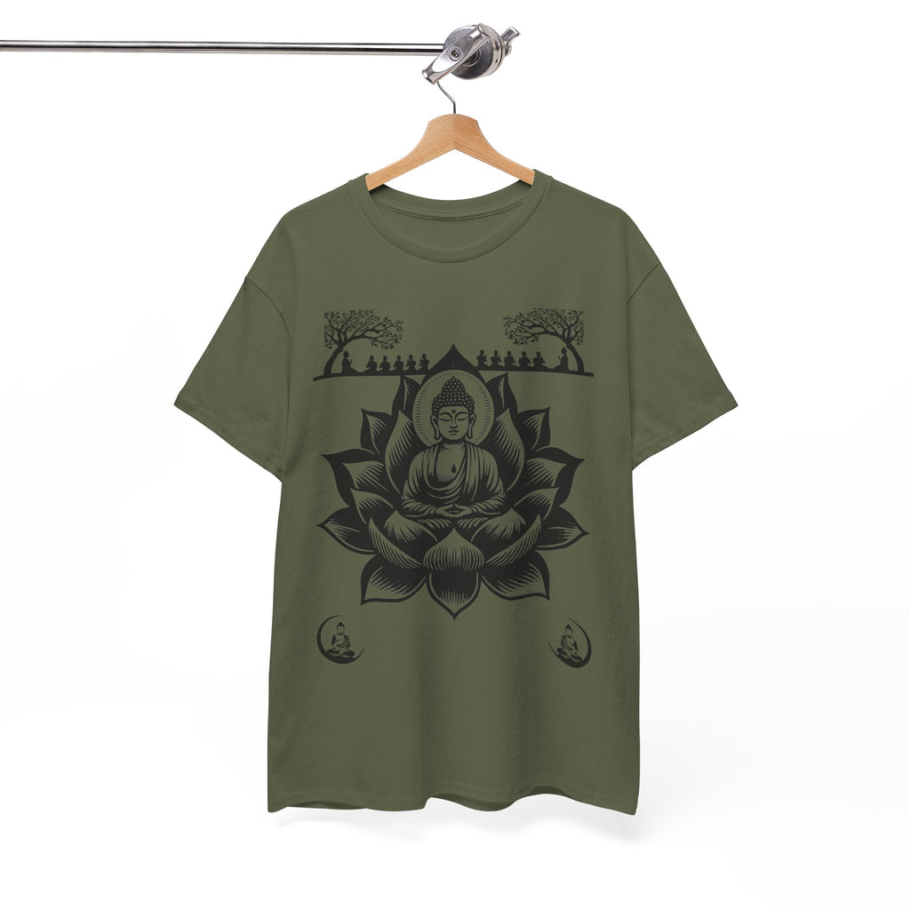 Deep Reflection Quality Cotton Tee Shirt