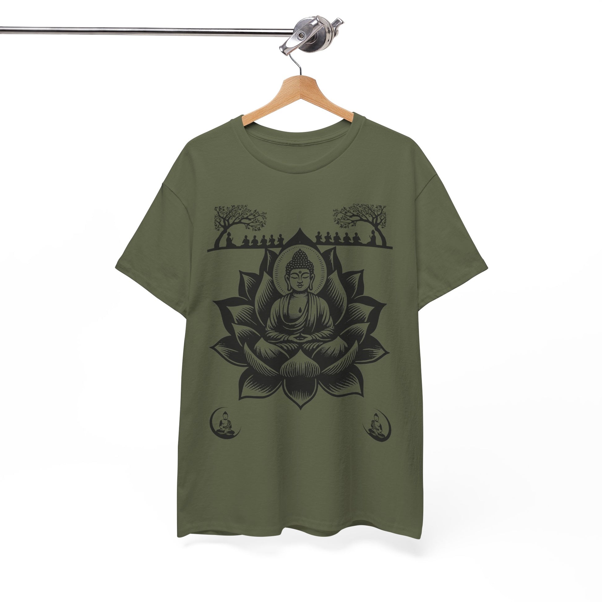 Deep Reflection Quality Cotton Tee Shirt
