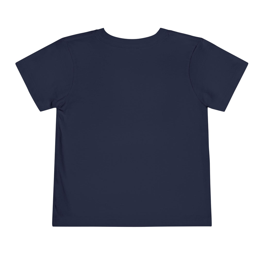 Toddler Short Sleeve Tee Shirt Cubs In Flower Bush