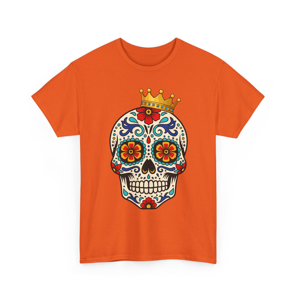 Skull Crown Celebration Cotton Tee Shirt
