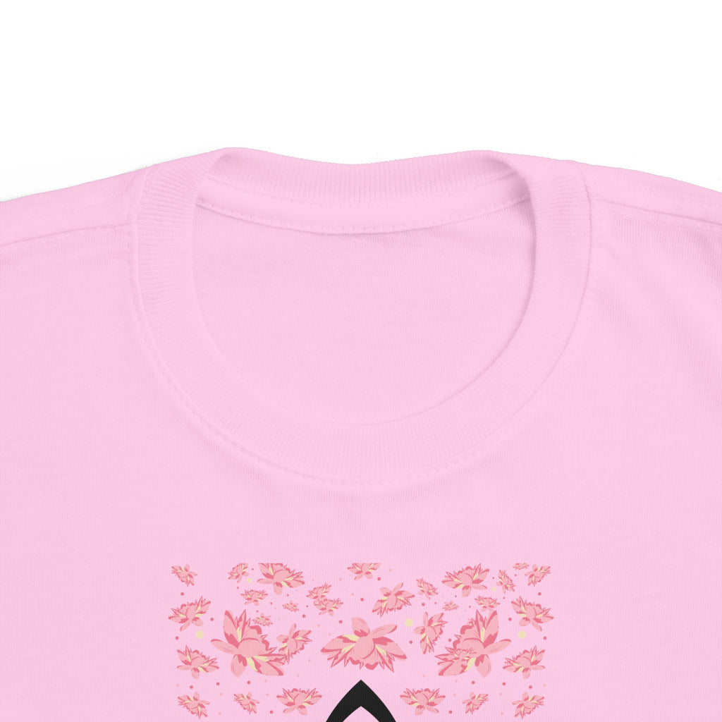 Toddler's Jersey Tee Shirt Lotus Yoga