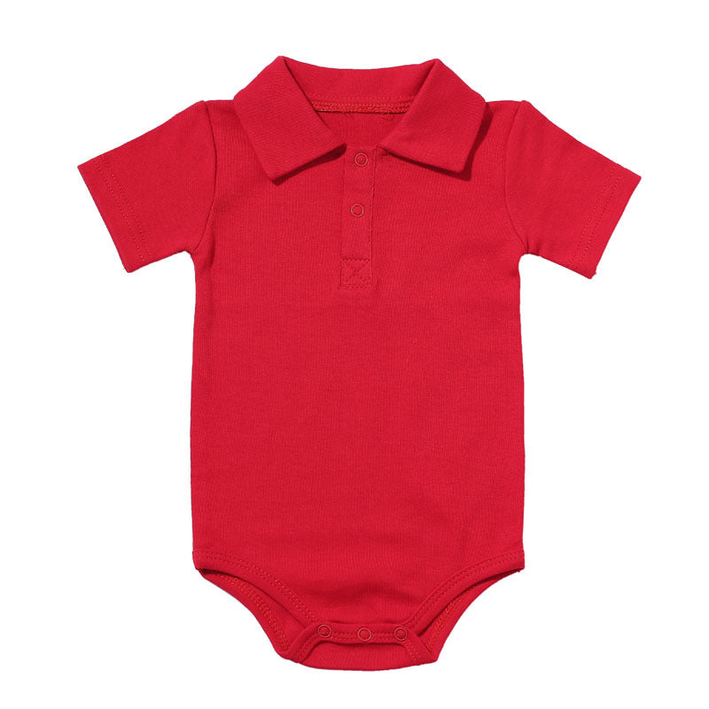 Collar Baby Onesies Baby Bodysuit
