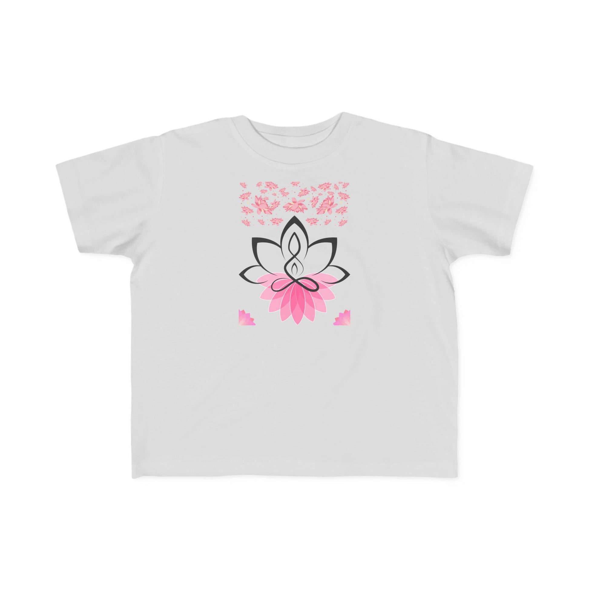 Toddler's Jersey Tee Shirt Lotus Yoga