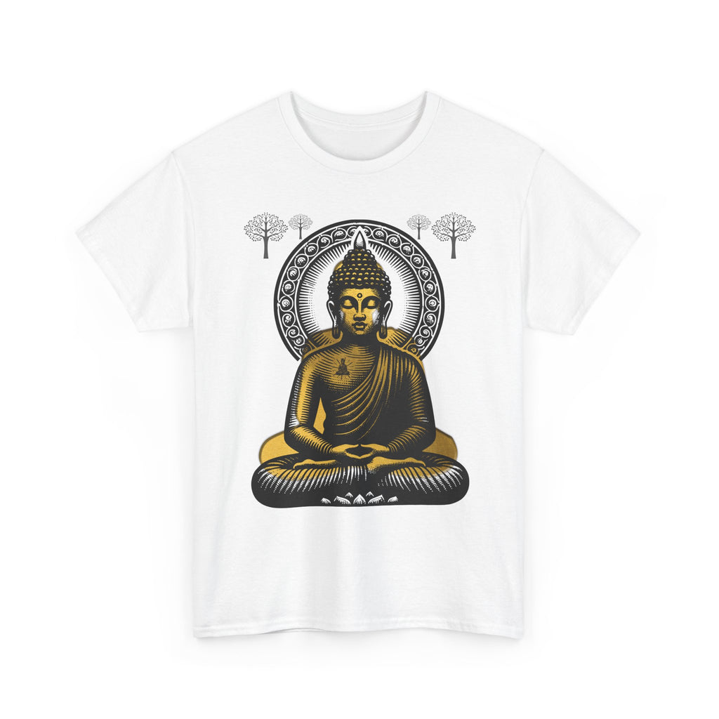 Peaceful Reality Design Heavy Cotton Tee Shirt