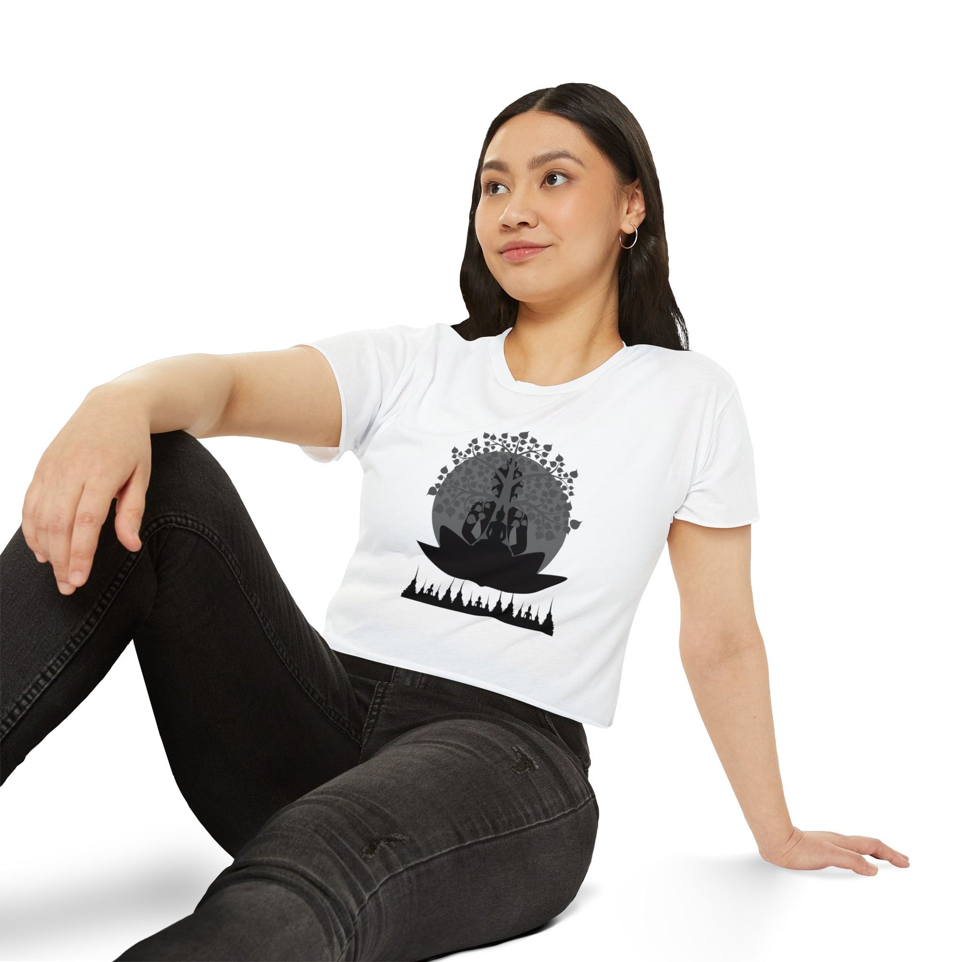 Women's Crop Top Tranquility