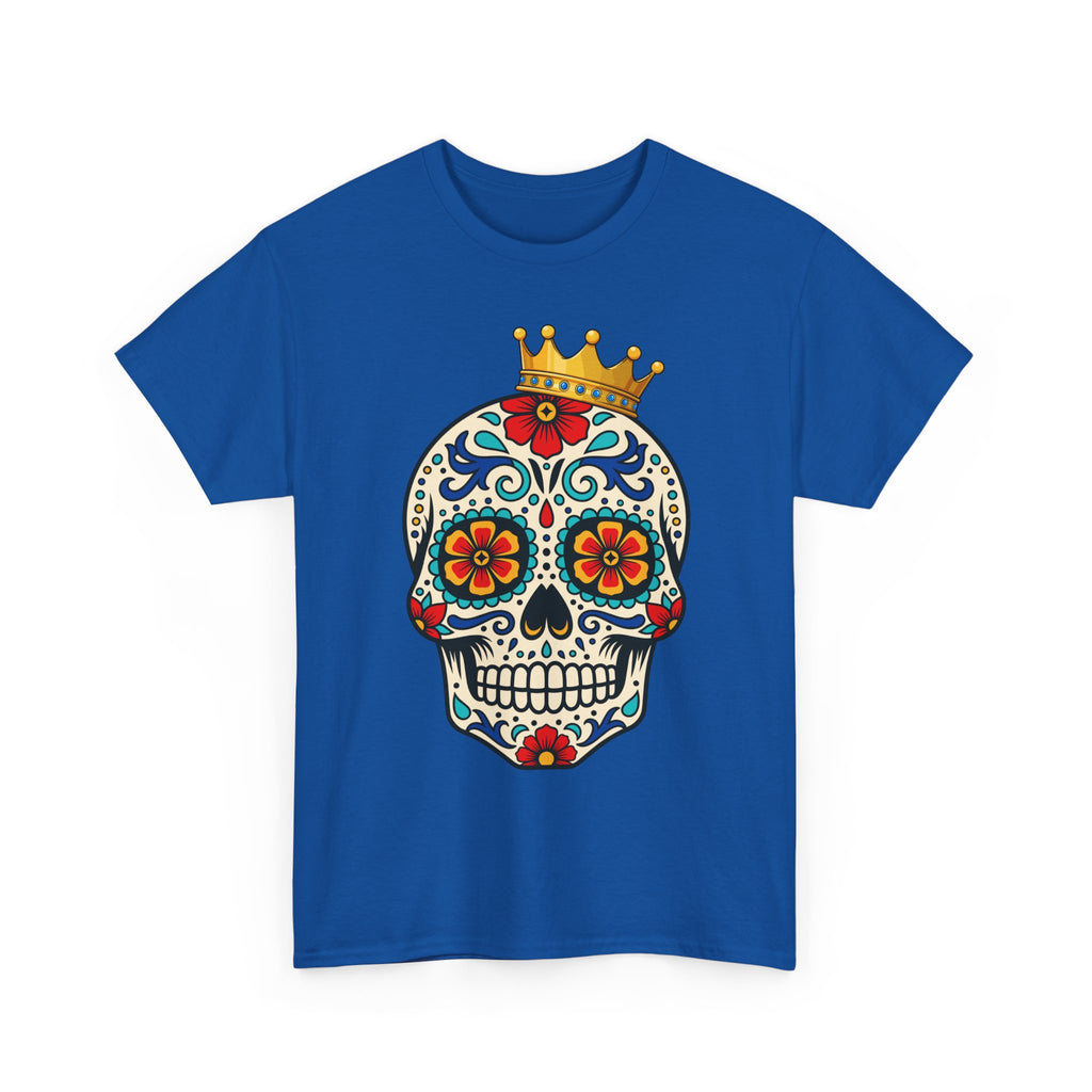 Skull Crown Celebration Cotton Tee Shirt