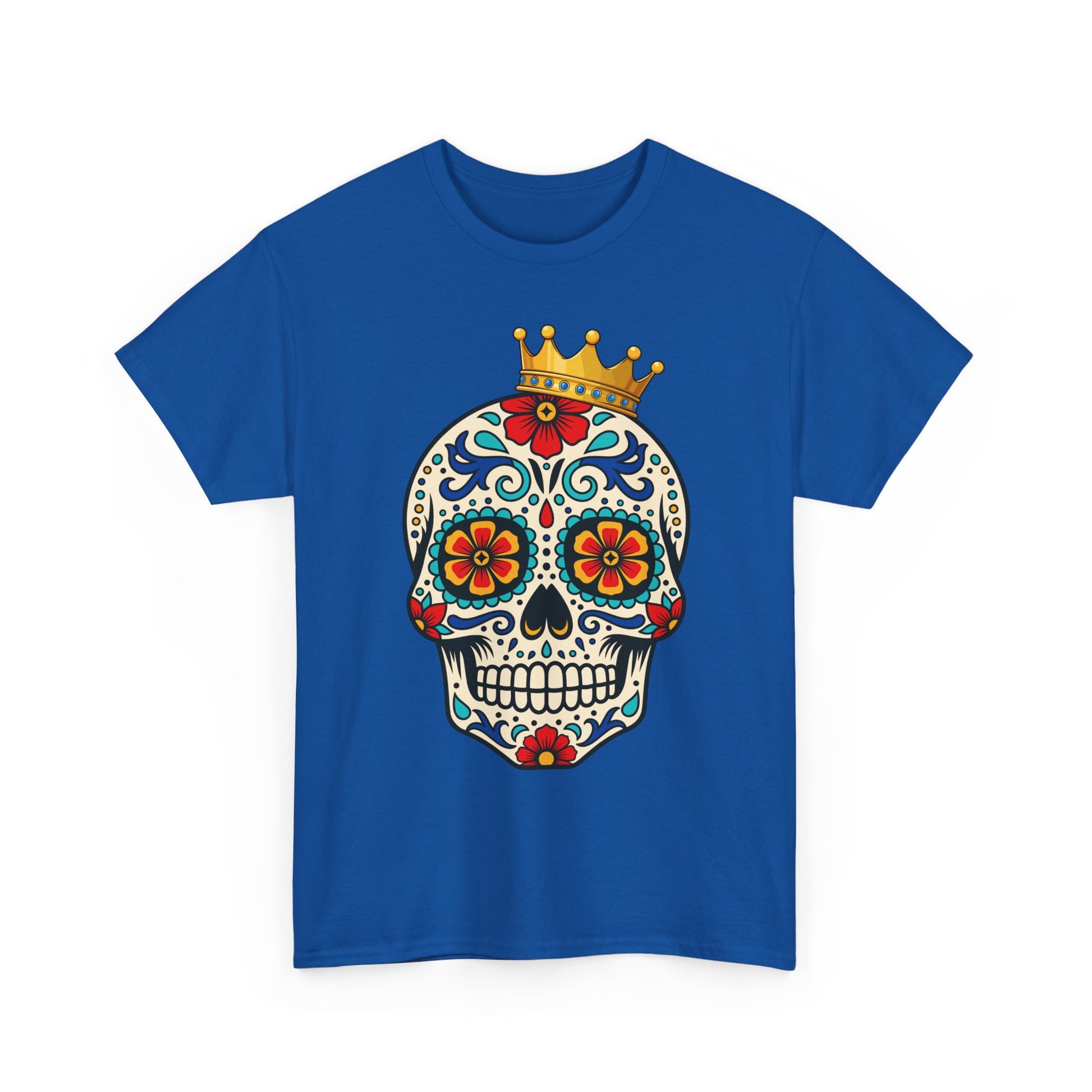 Skull Crown Celebration Cotton Tee Shirt