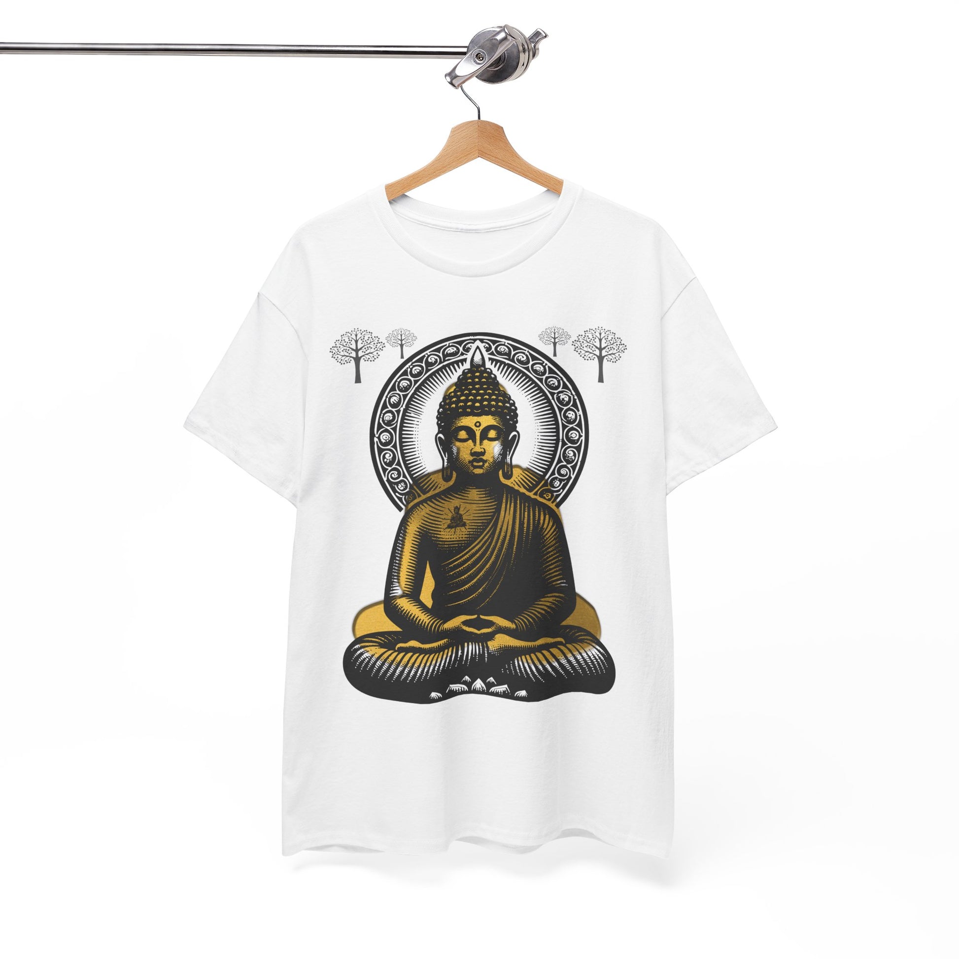 Peaceful Reality Design Heavy Cotton Tee Shirt