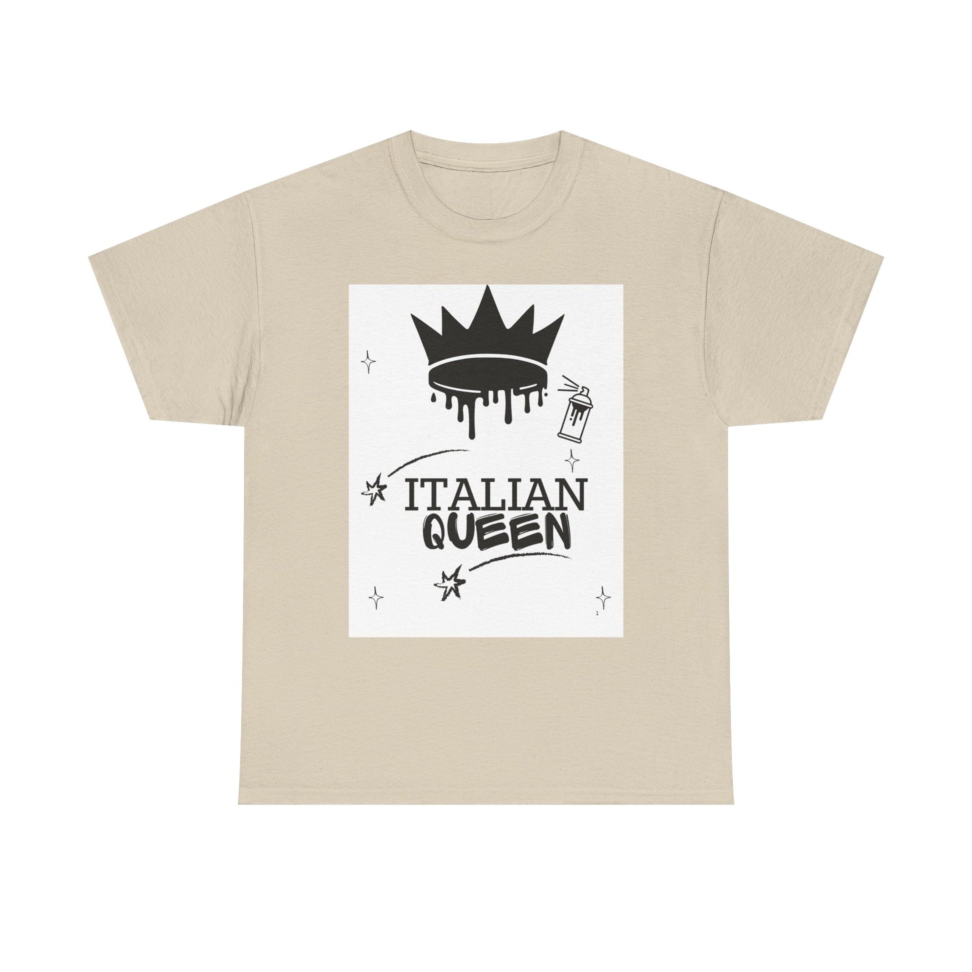 Italian Queen Cotton Tee Shirt