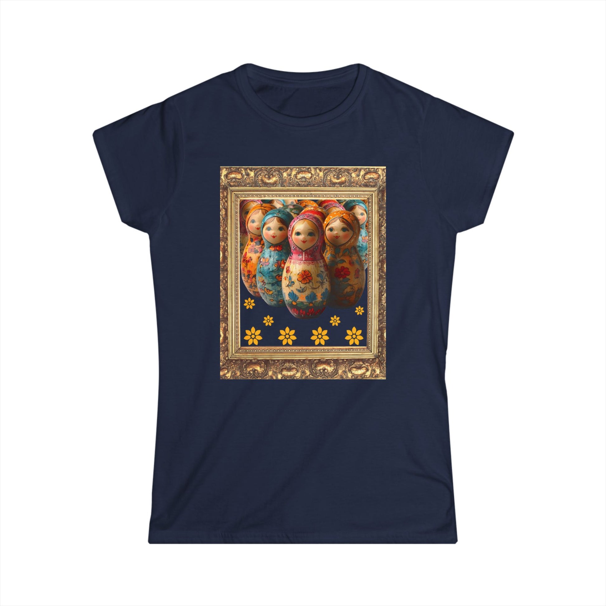 Women's Friends Portrait Soft Style Shirt