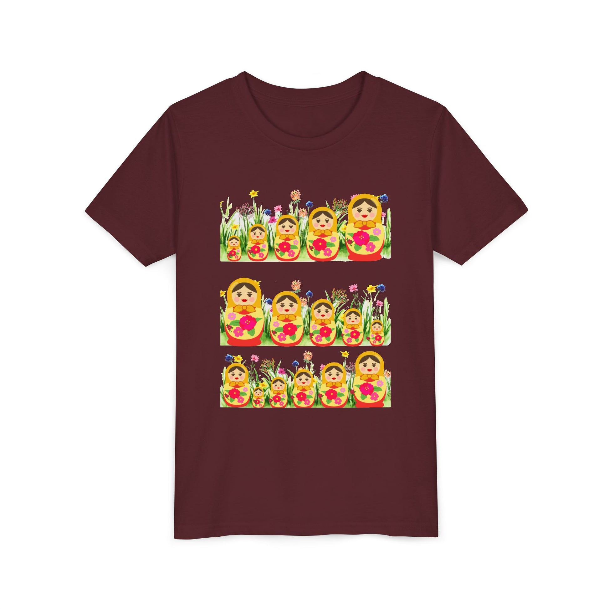 Youth Flower Patch Short Sleeve Shirt