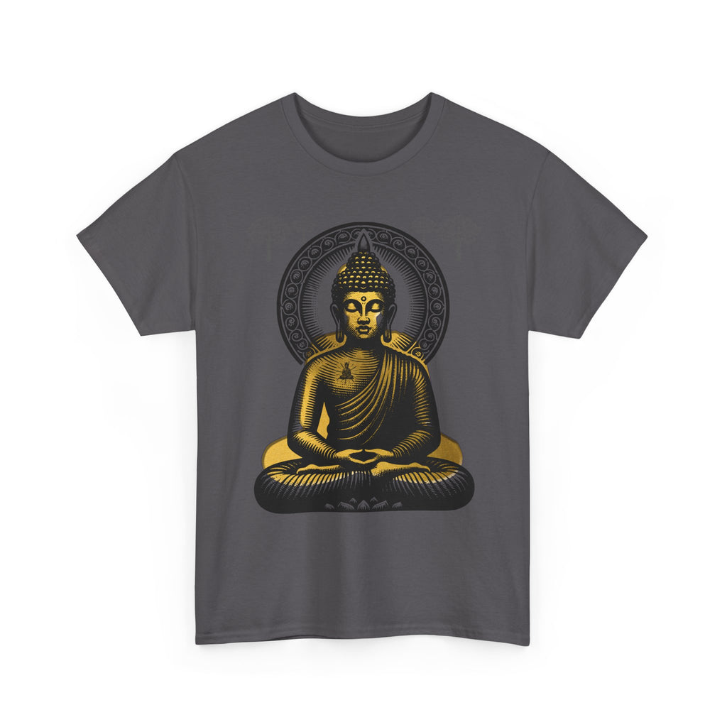 Peaceful Reality Design Heavy Cotton Tee Shirt
