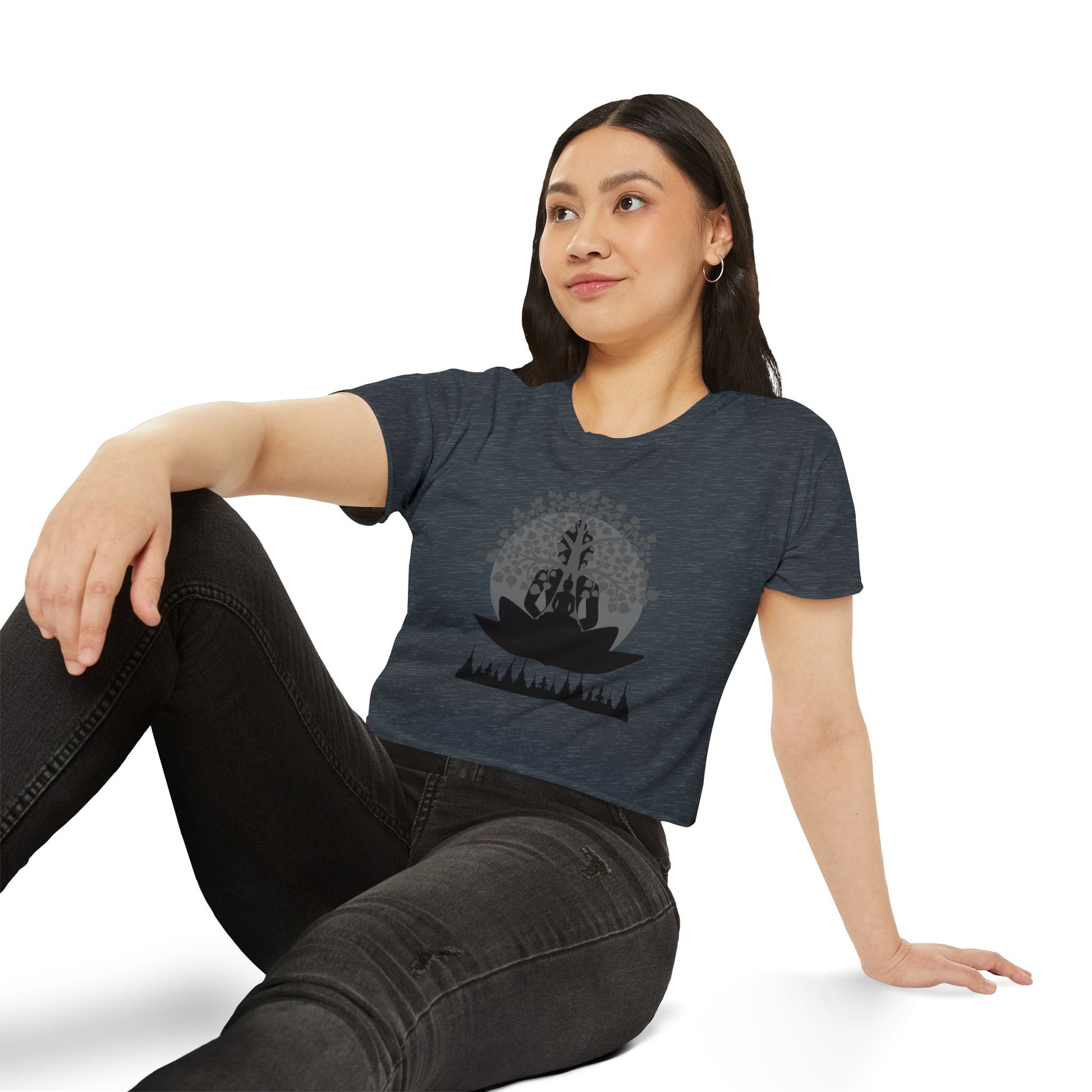 Women's Crop Top Tranquility