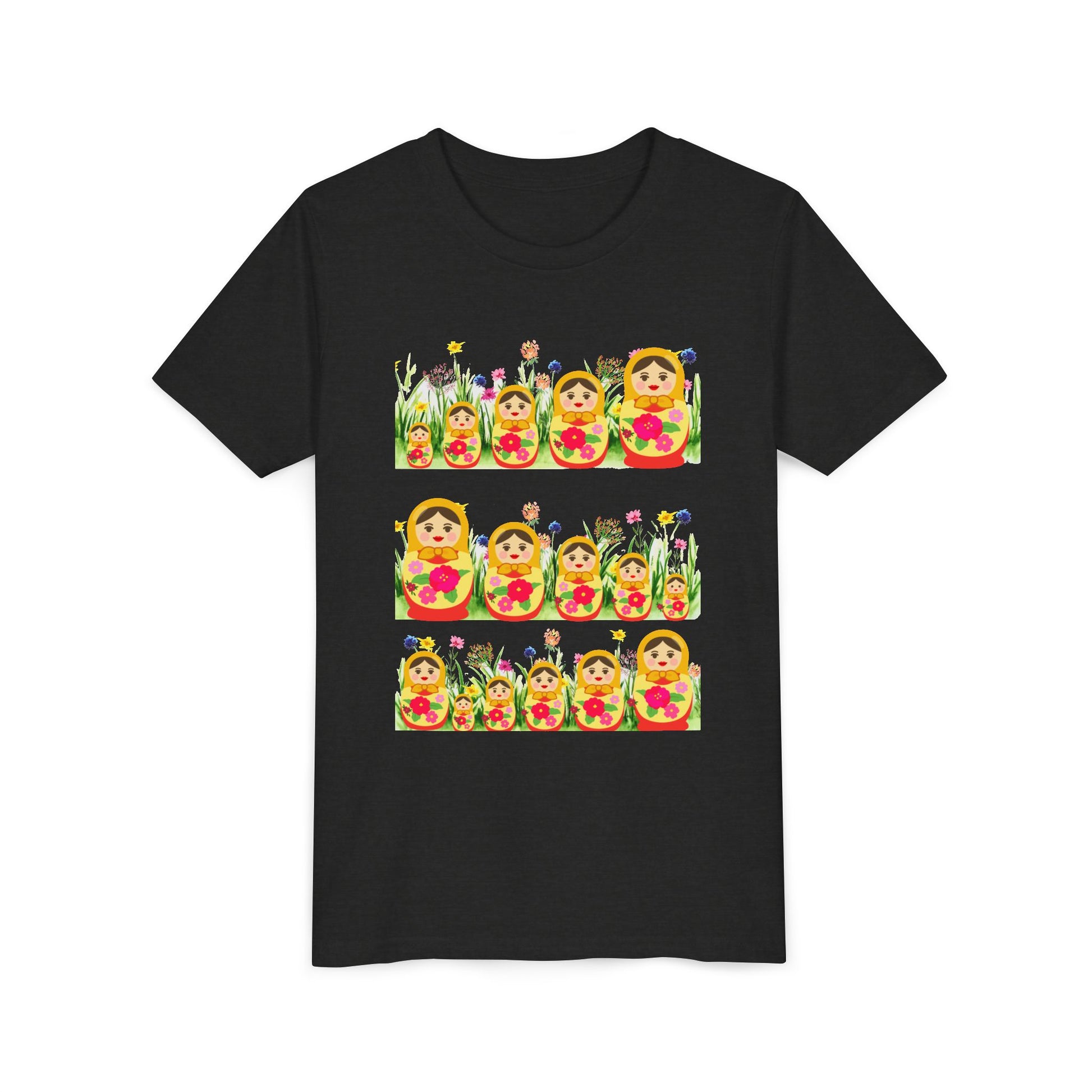 Youth Flower Patch Short Sleeve Shirt