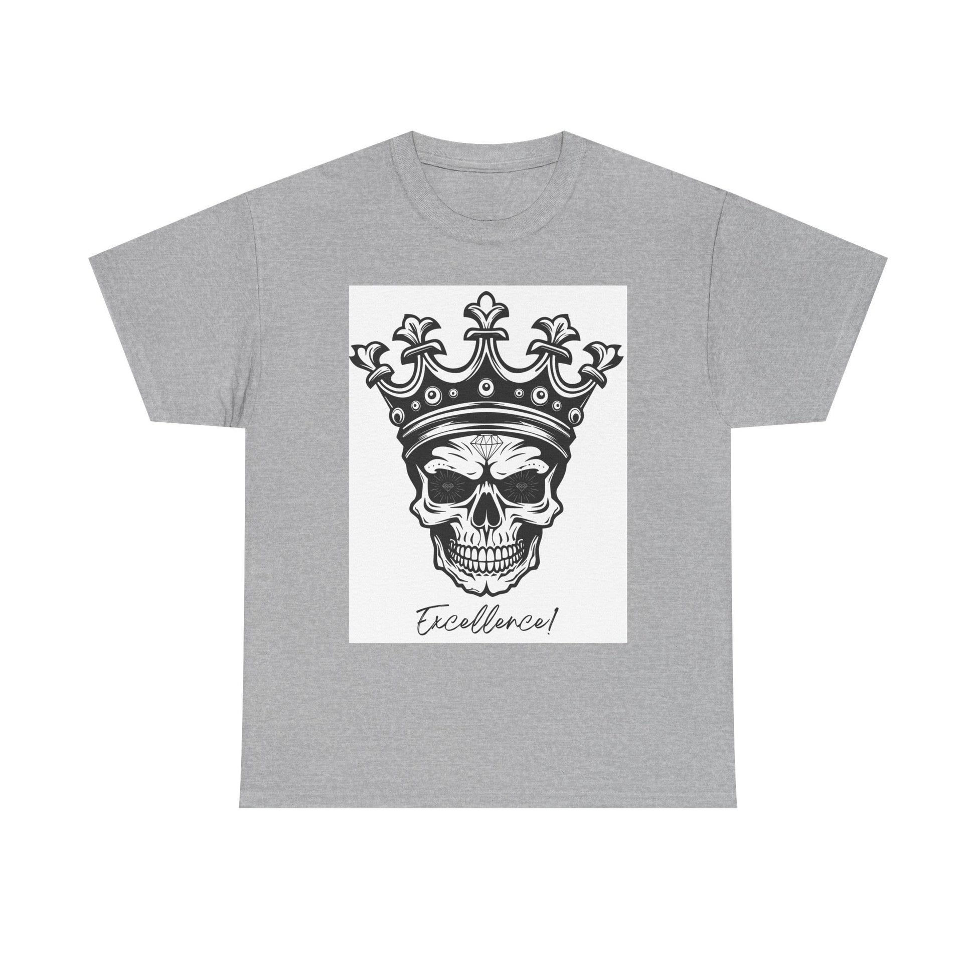 Skull Crown Excellence Cotton Tee Shirt