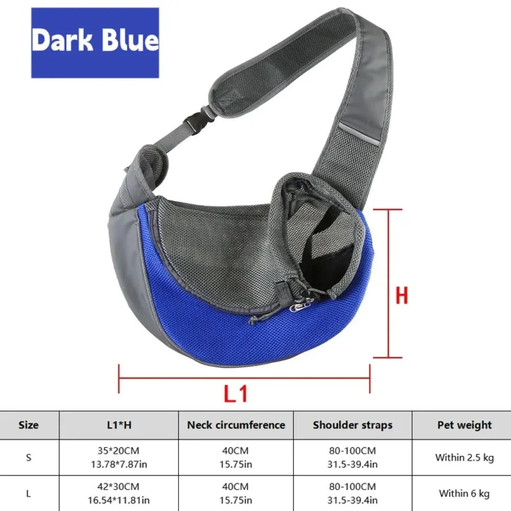 Dog Outdoor Backpack Breathable Mesh Crossbody Bag Puppy / Small Dog / Cat / Any Pet Buddy Can Travel Along Hiking Camping Outdoor Long Distance Travel With Pet Pet Carrier