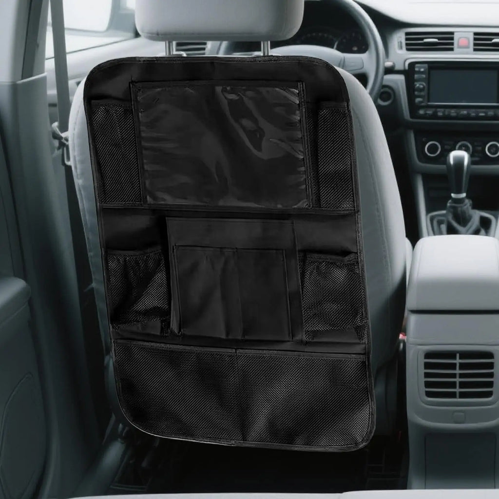 Back Seat Car Organizer Large Capacity Stain Resistant Car Back Seat Storage Bag For Automotive Truck Travel Camping Toys Snack