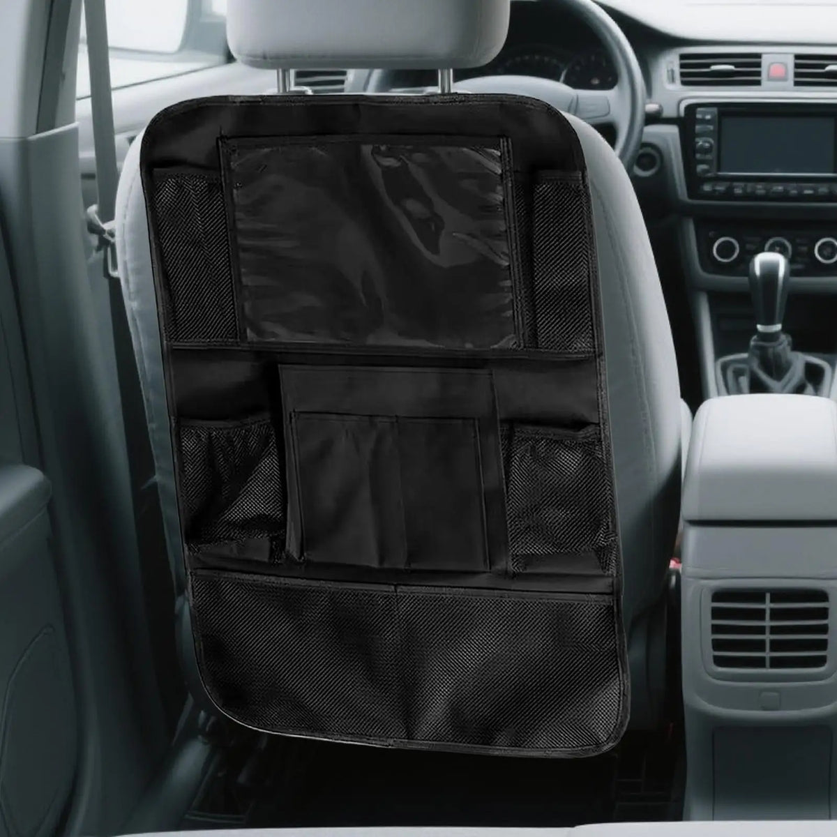 Back Seat Car Organizer Large Capacity Stain Resistant Car Back Seat Storage Bag For Automotive Truck Travel Camping Toys Snack