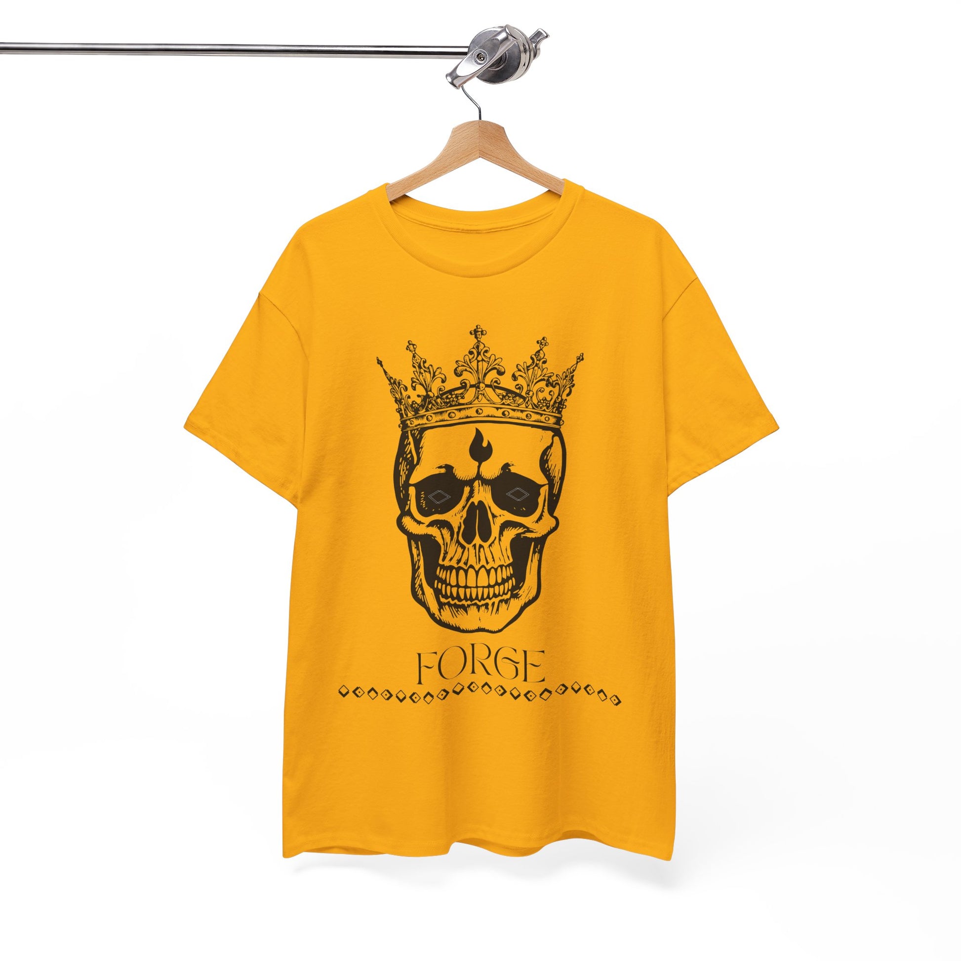 Skull "Forge" Cotton Shirt Transparent