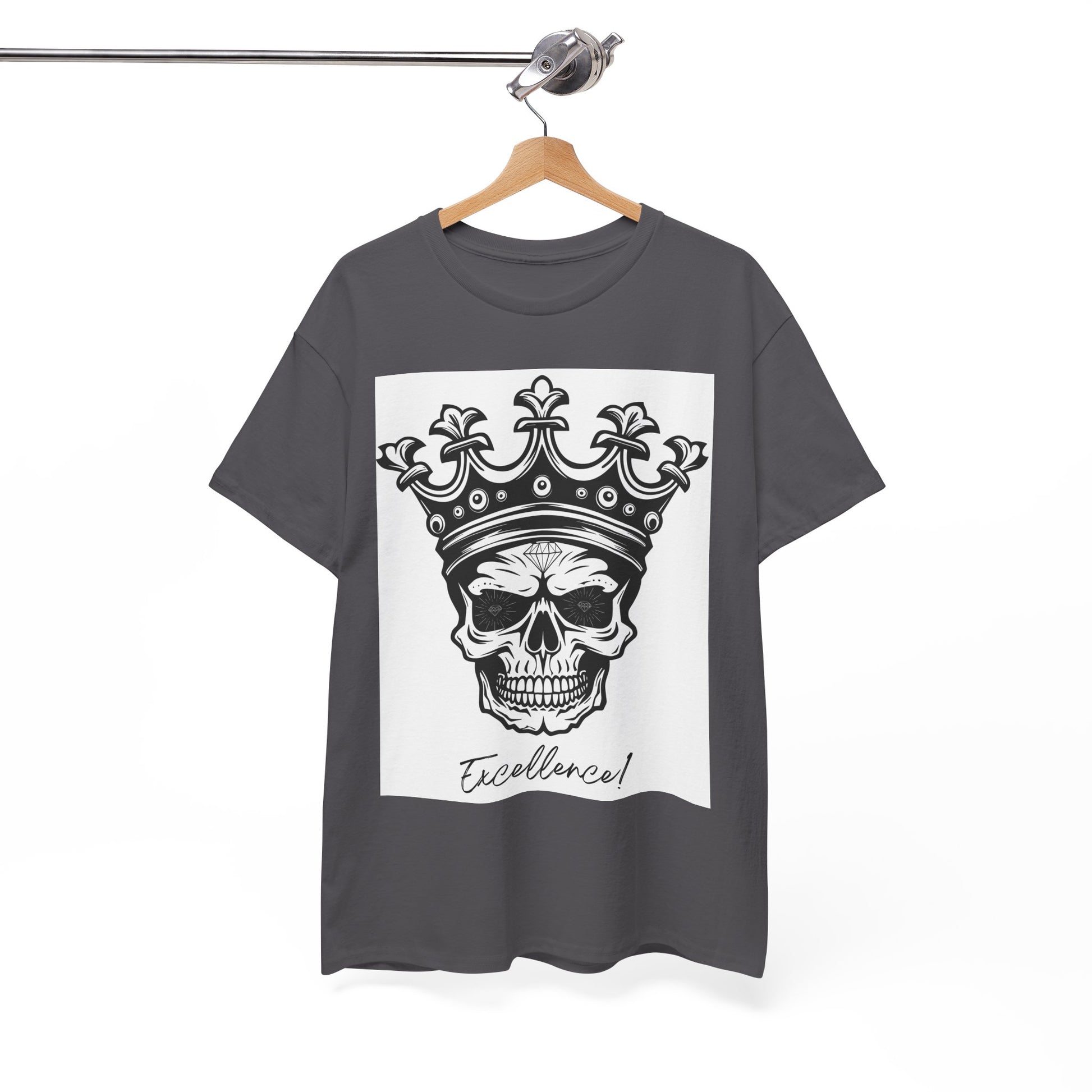 Skull Crown Excellence Cotton Tee Shirt