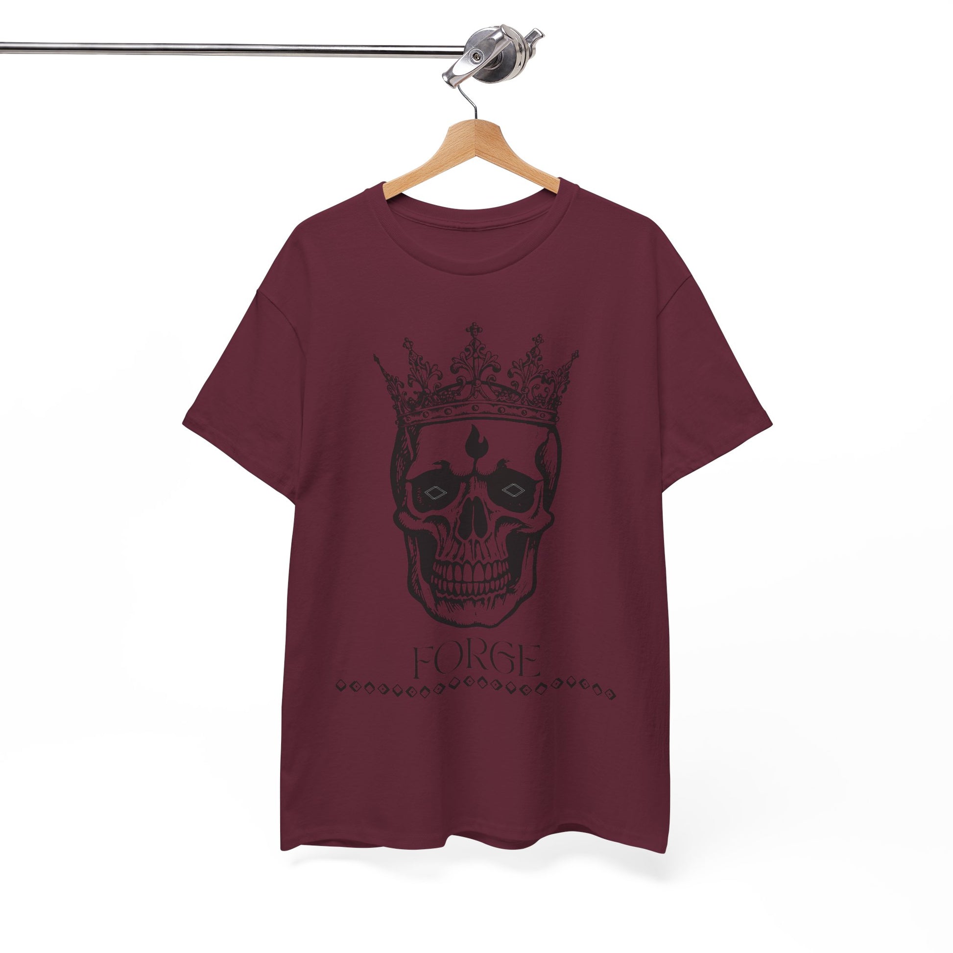 Skull "Forge" Cotton Shirt Transparent