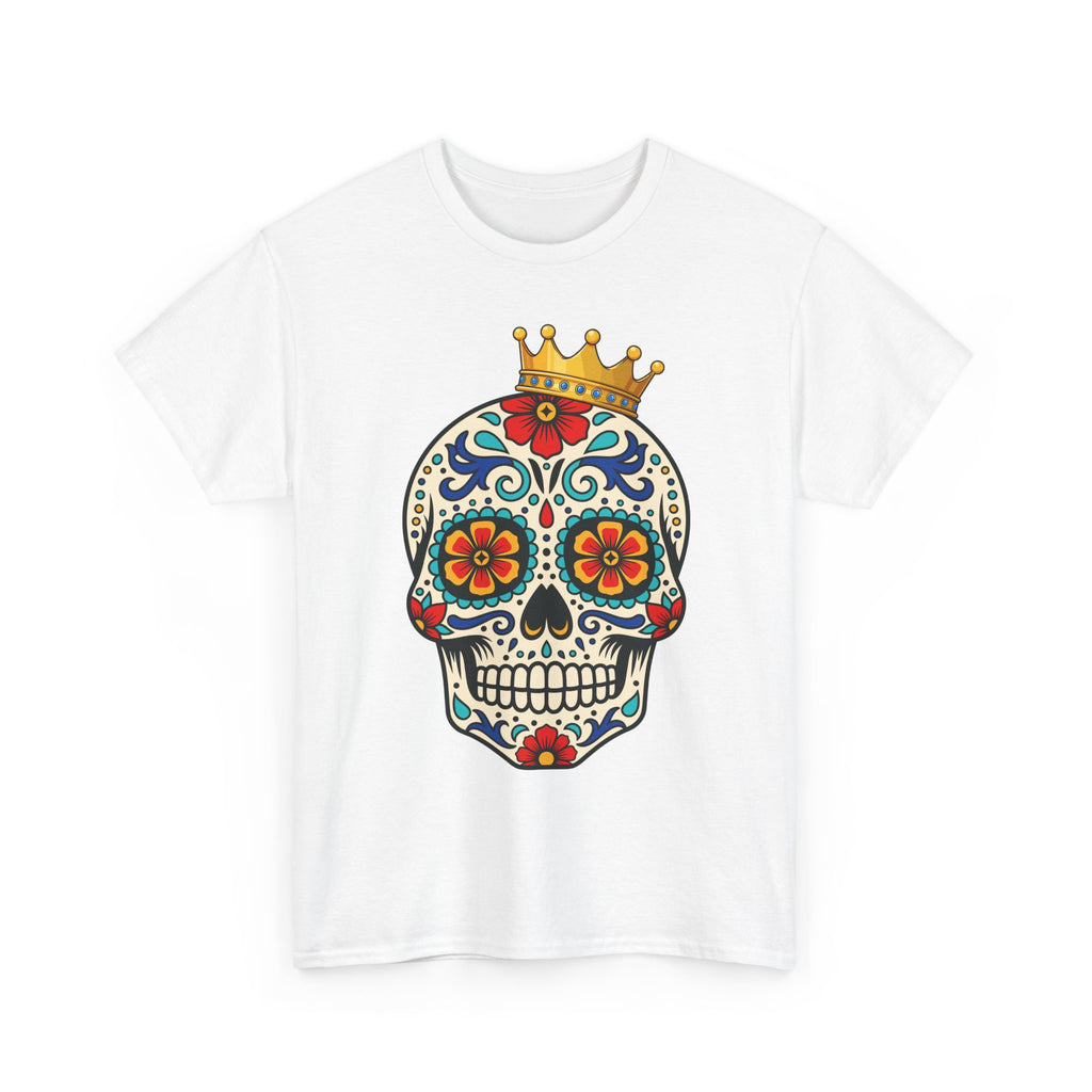 Skull Crown Celebration Cotton Tee Shirt