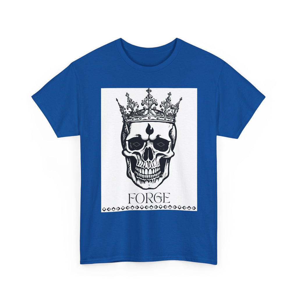 Skull "Forge" Cotton Tee Shirt