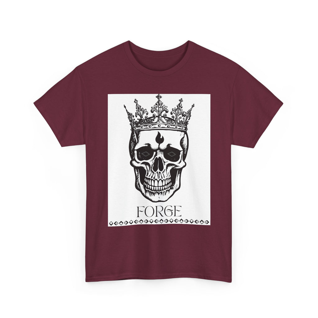 Skull "Forge" Cotton Tee Shirt