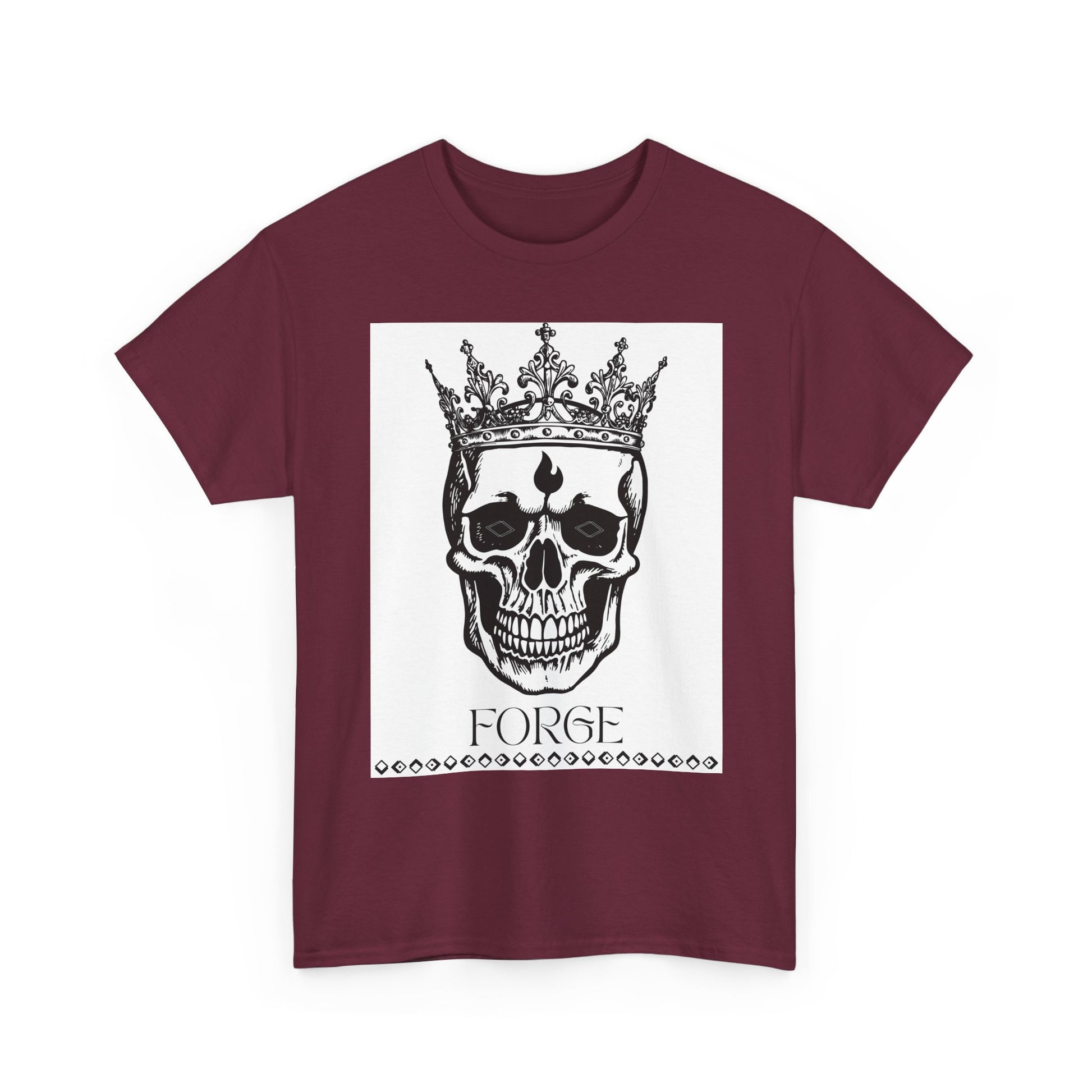 Skull "Forge" Cotton Tee Shirt