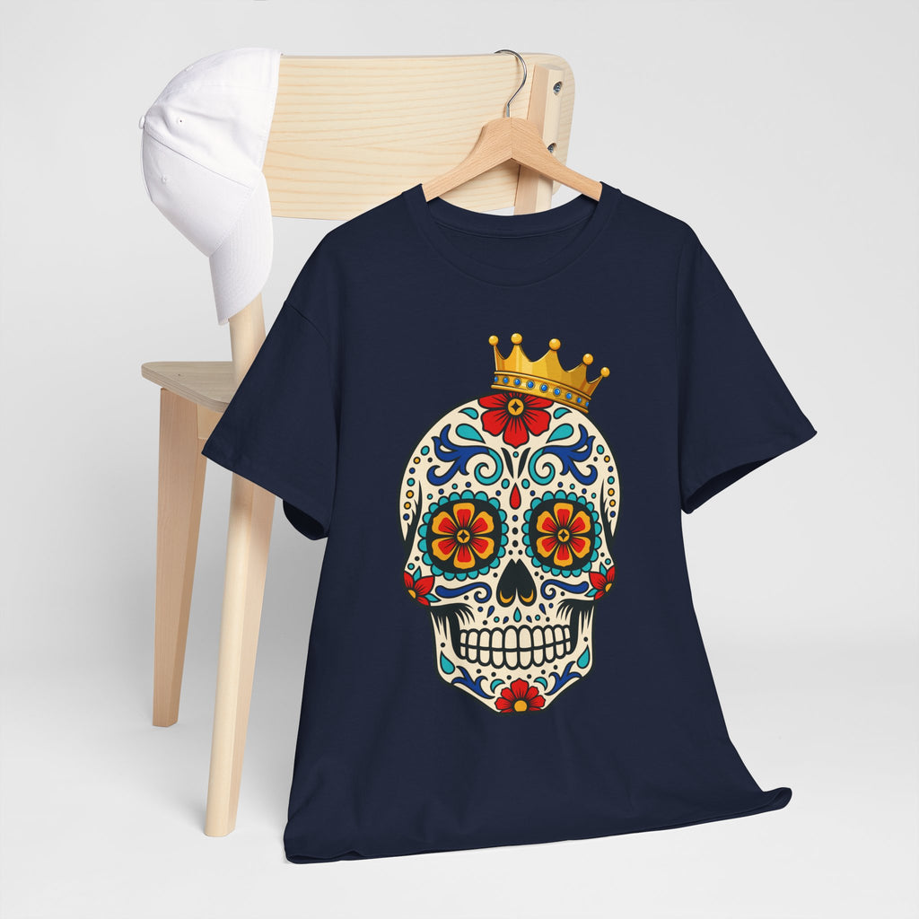 Skull Crown Celebration Cotton Tee Shirt