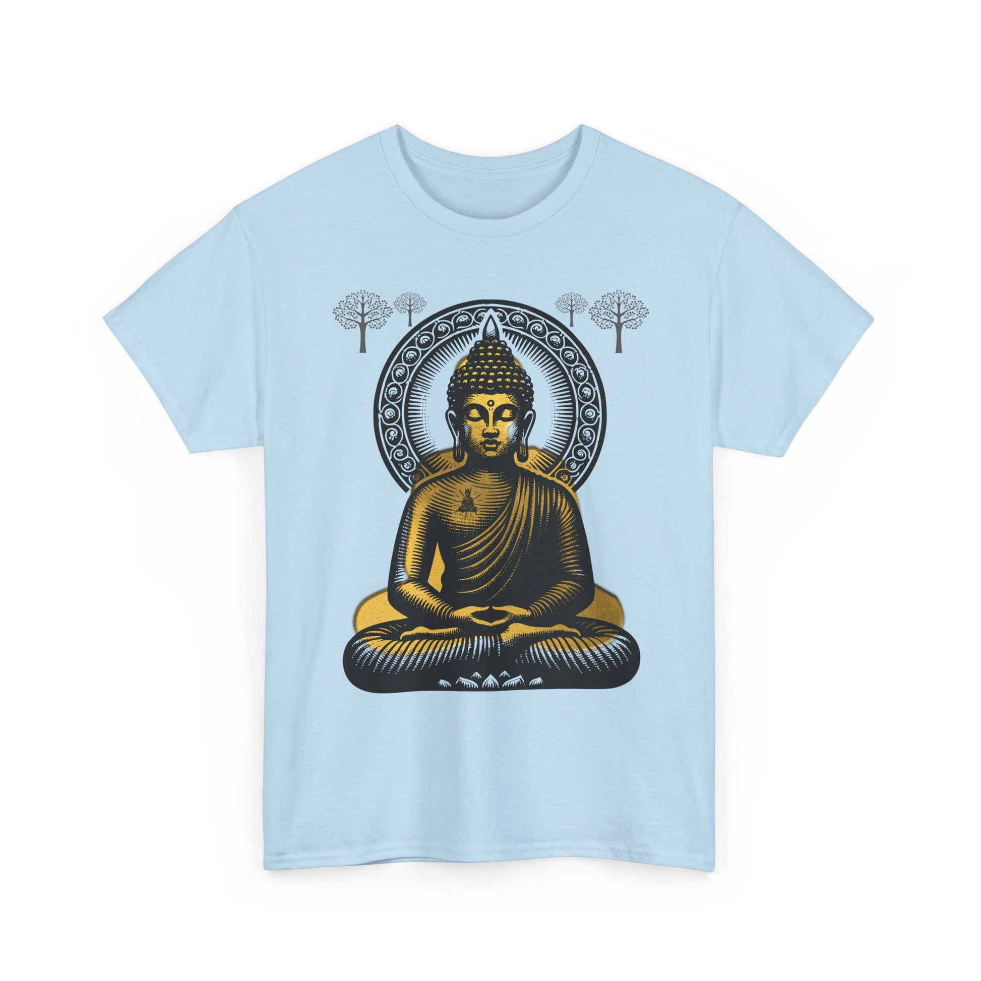 Peaceful Reality Design Heavy Cotton Tee Shirt