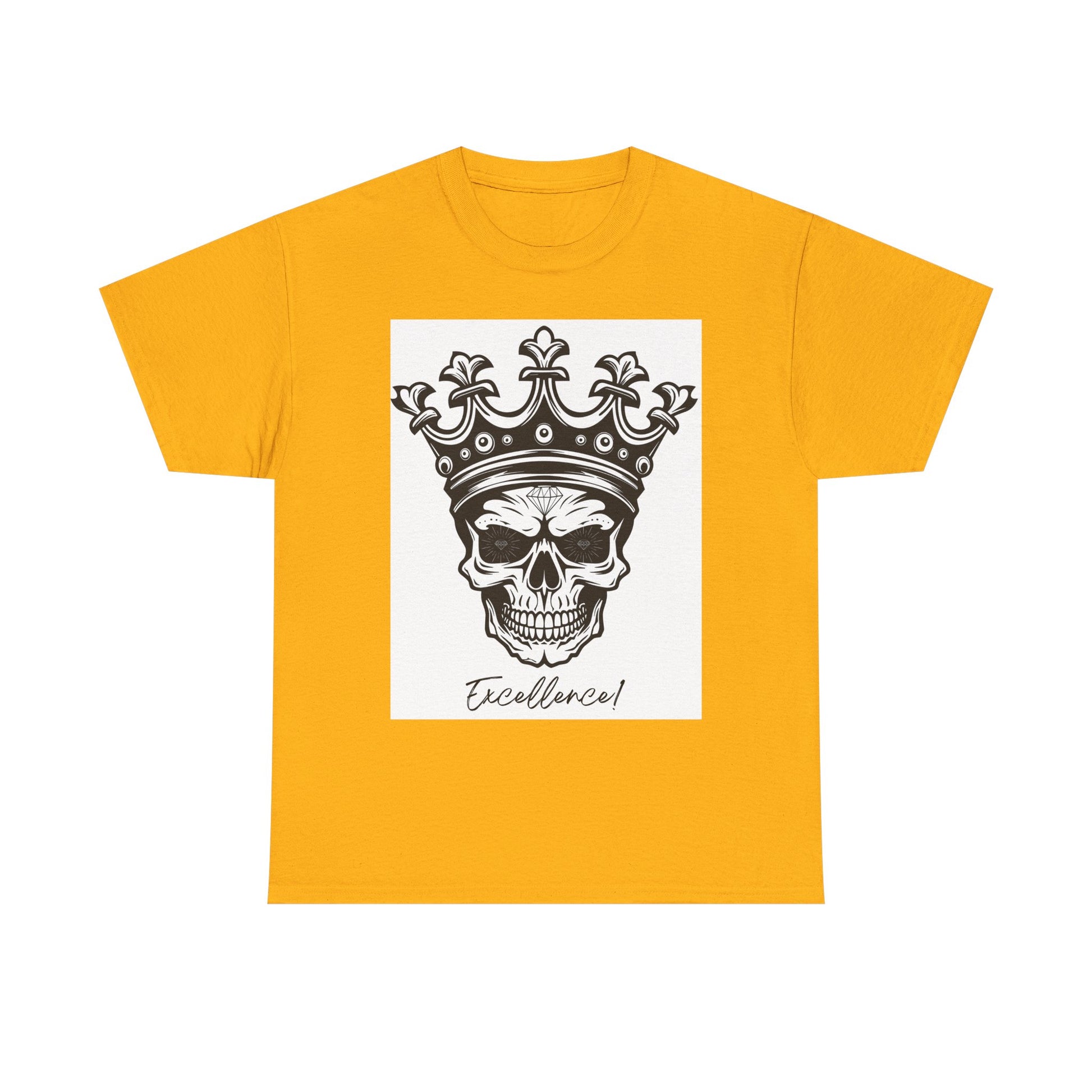 Skull Crown Excellence Cotton Tee Shirt