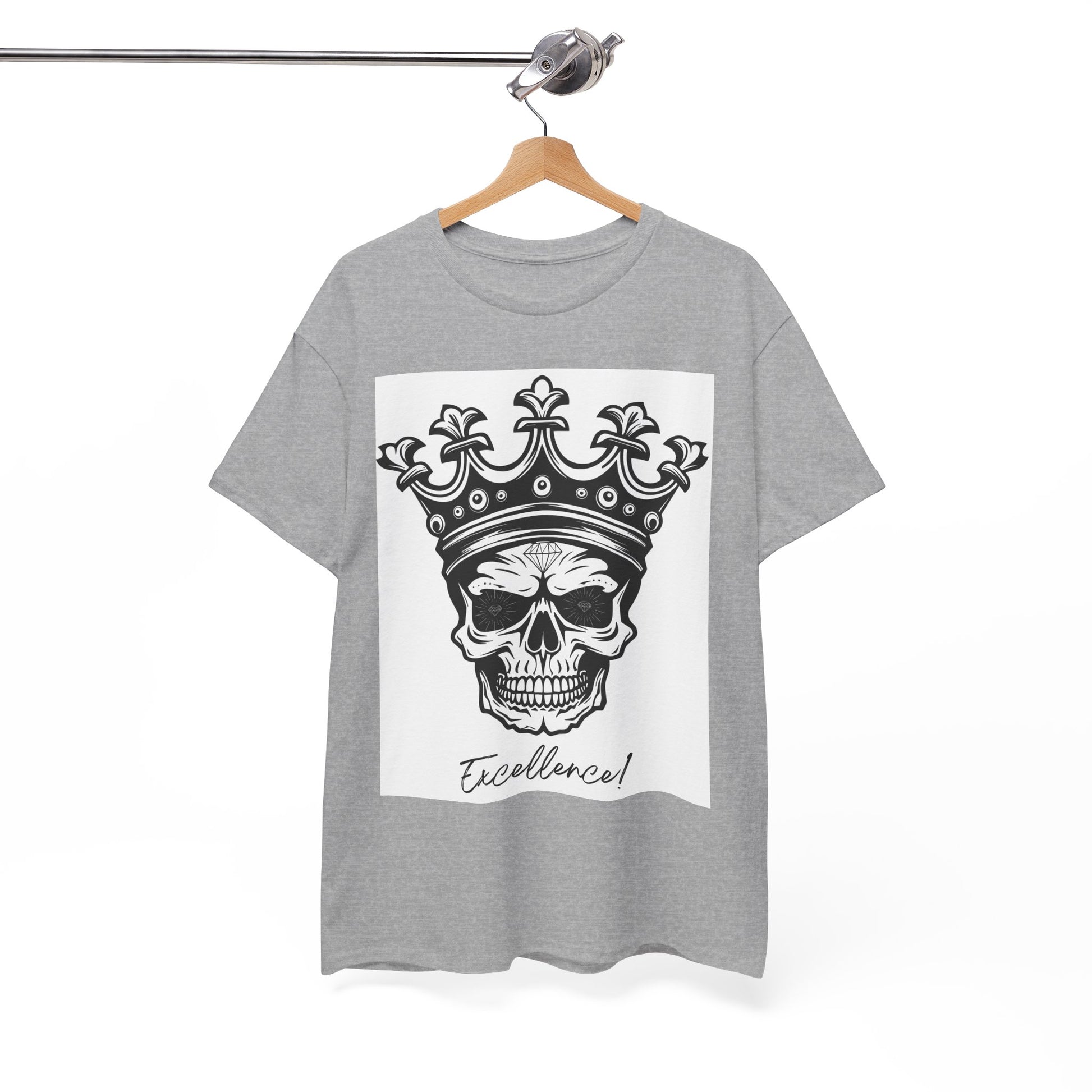 Skull Crown Excellence Cotton Tee Shirt