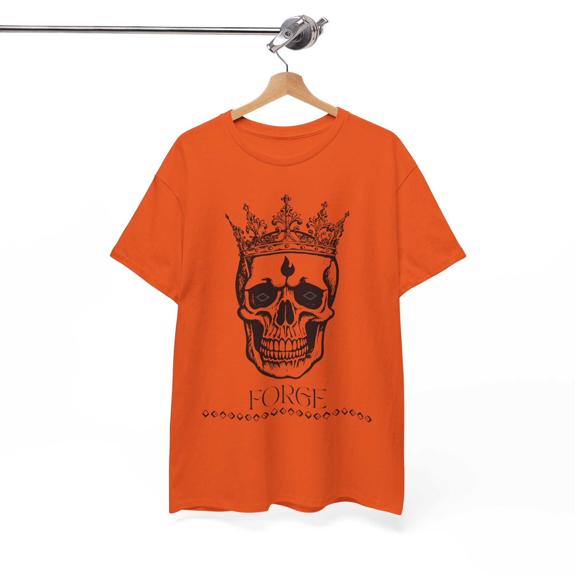 Skull "Forge" Cotton Shirt Transparent