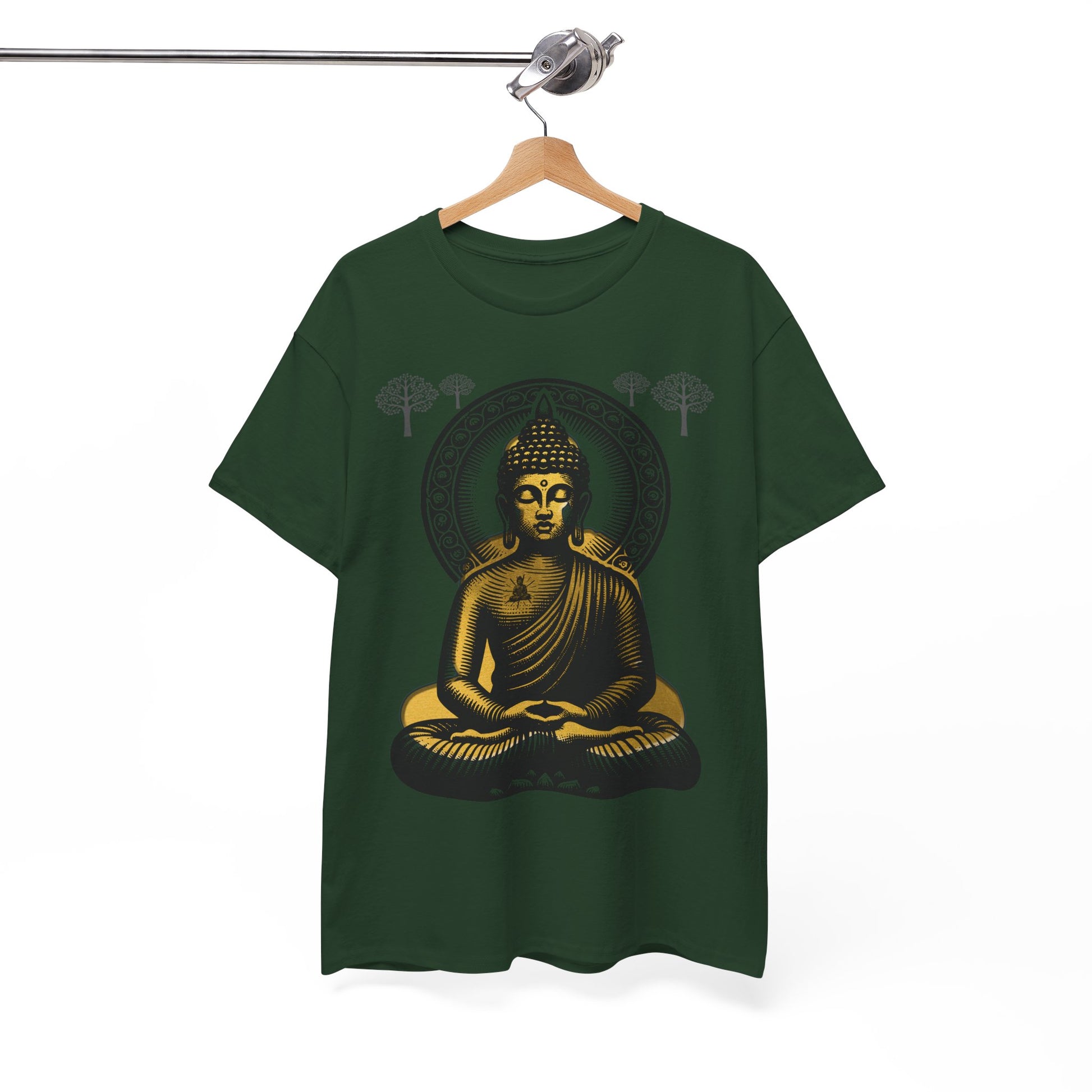 Peaceful Reality Design Heavy Cotton Tee Shirt
