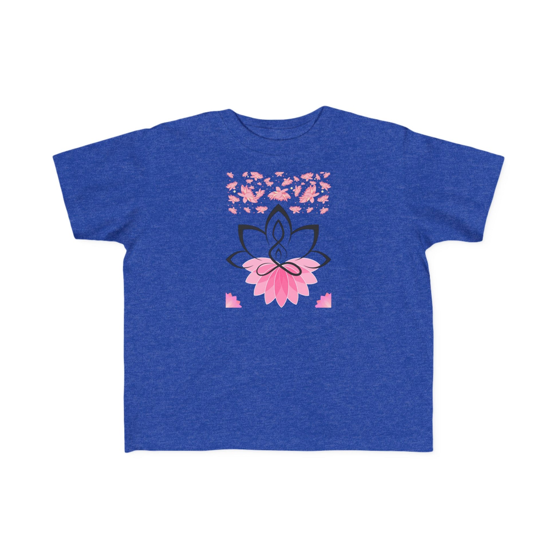 Toddler's Jersey Tee Shirt Lotus Yoga