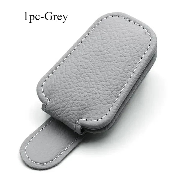 Car / Semi Truck Sun Visor Glasses Case Holder Sunglasses Clip Ticket Card Clip Multifunction Portable Clip Auto Interior Accessories