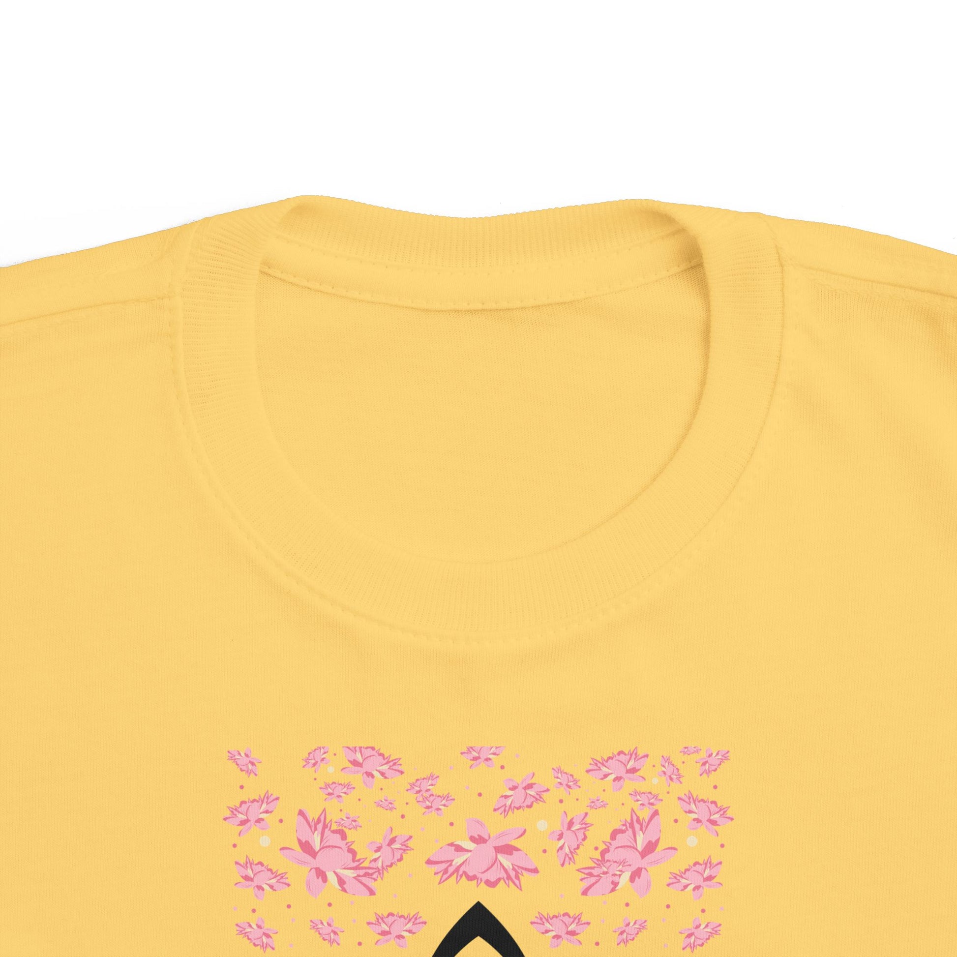 Toddler's Jersey Tee Shirt Lotus Yoga