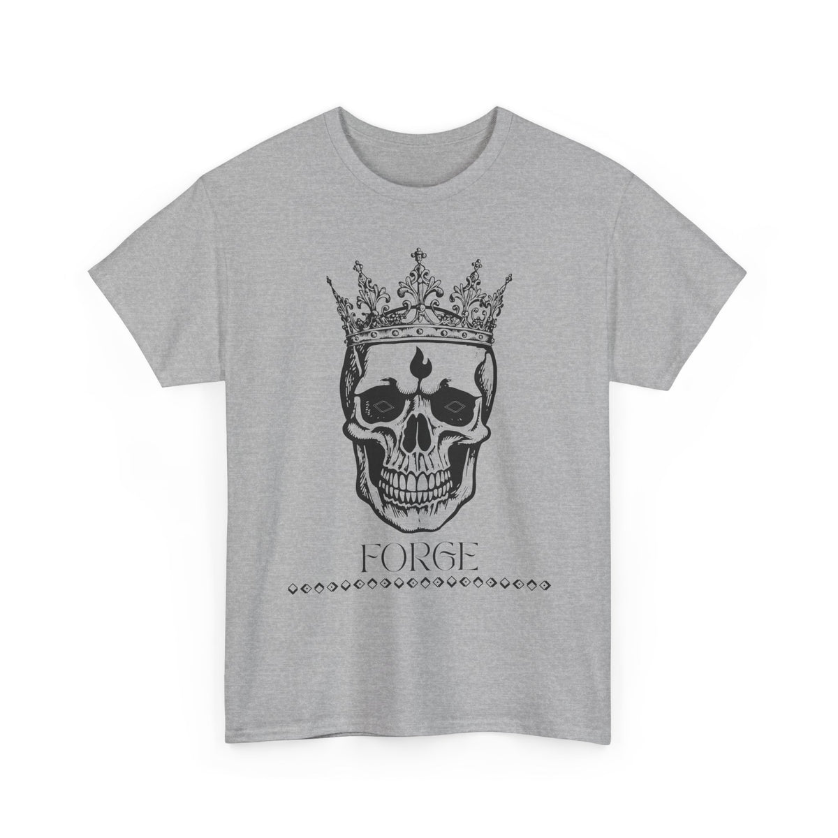 Skull "Forge" Cotton Shirt Transparent