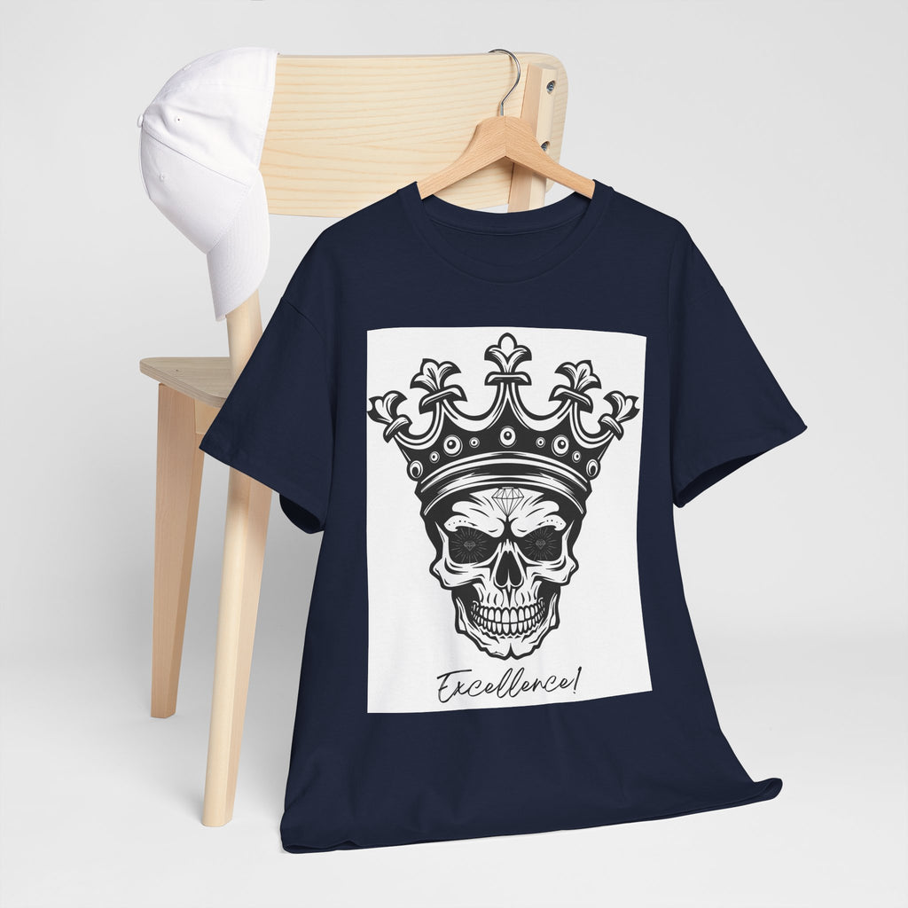 Skull Crown Excellence Cotton Tee Shirt