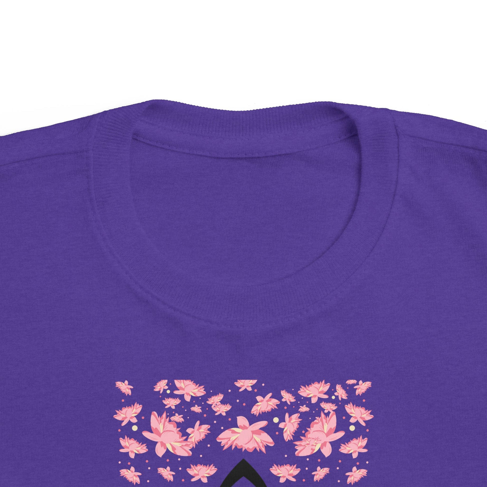 Toddler's Jersey Tee Shirt Lotus Yoga