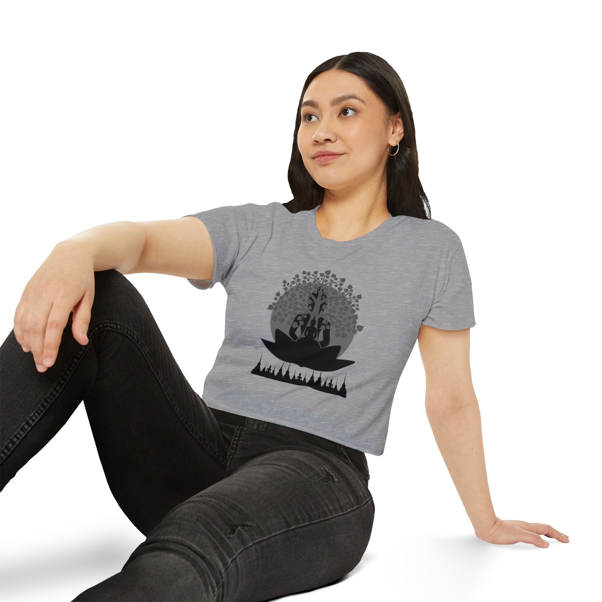 Women's Crop Top Tranquility