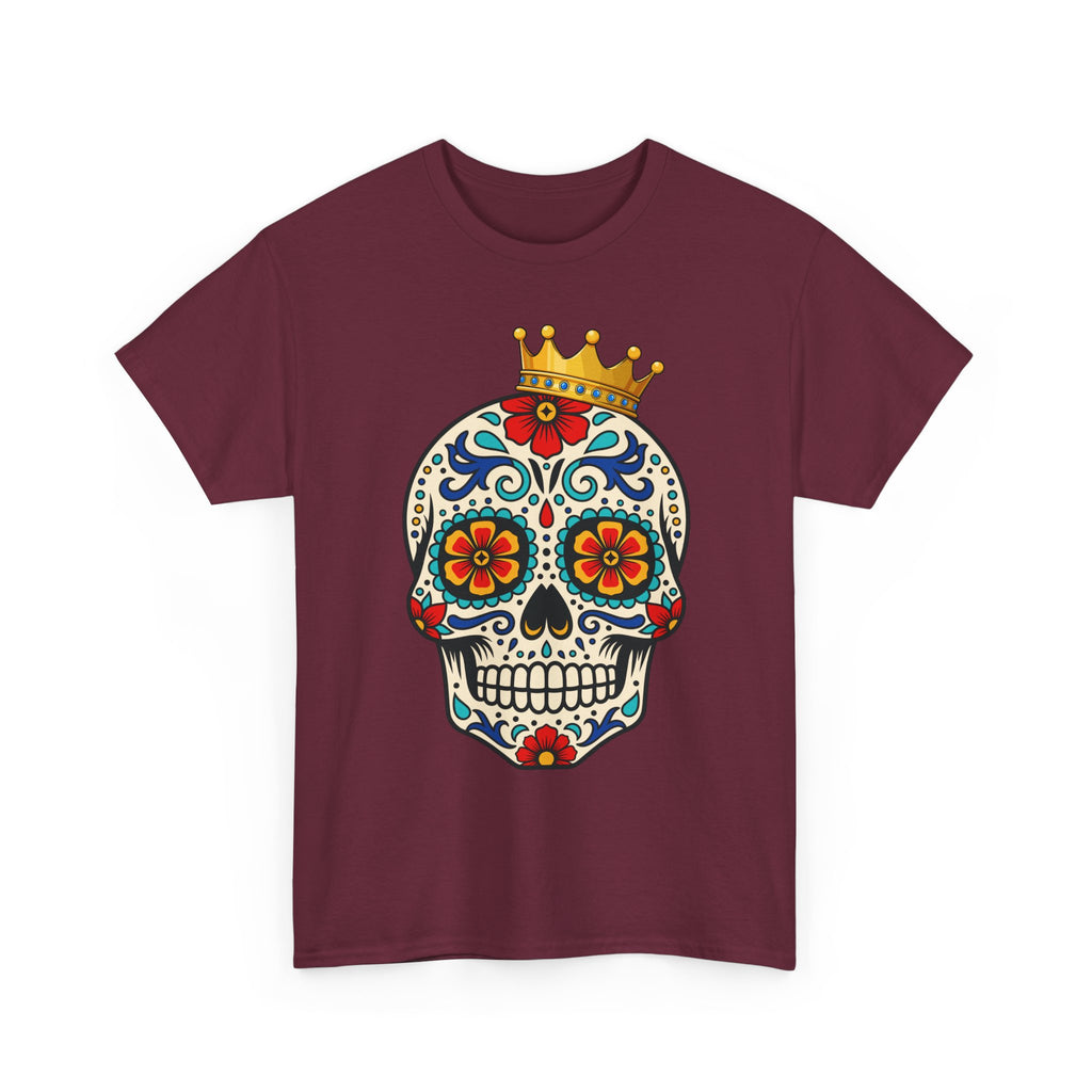Skull Crown Celebration Cotton Tee Shirt